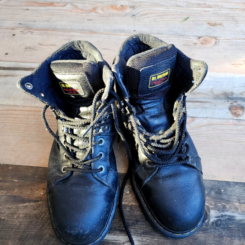 Dr Martens Industrial Line Steel Toe  Leather Workboot Men's 12